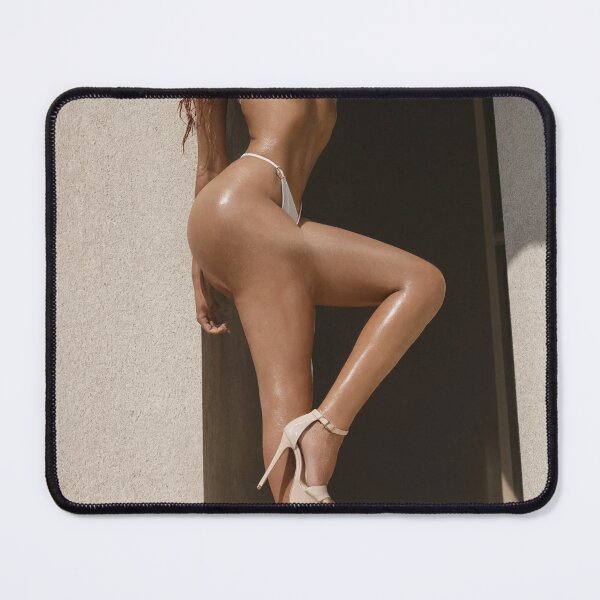 Item preview, Female Model Posing Against Textured Wall in High Heels and Jewelry designed and sold by Creative88Art.
