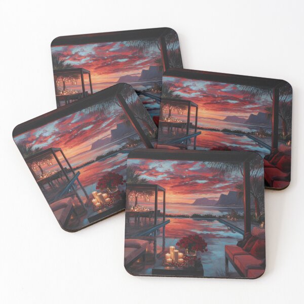 Item preview, Outdoor Terrace At Sunset designed and sold by Rtymer.