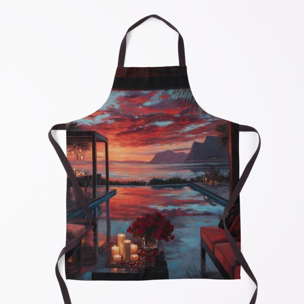 Item preview, Outdoor Terrace At Sunset designed and sold by Rtymer.