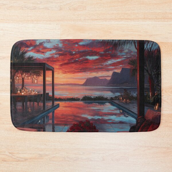 Item preview, Outdoor Terrace At Sunset designed and sold by Rtymer.