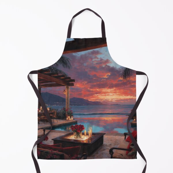 Item preview, Outdoor Terrace At Sunset designed and sold by Rtymer.