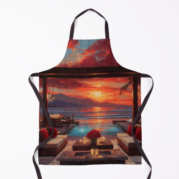 Item preview, Outdoor Terrace At Sunset designed and sold by Rtymer.