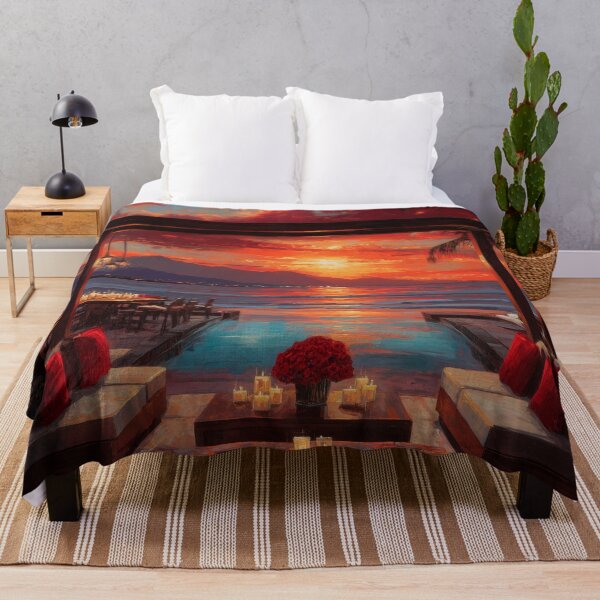 Item preview, Outdoor Terrace At Sunset designed and sold by Rtymer.