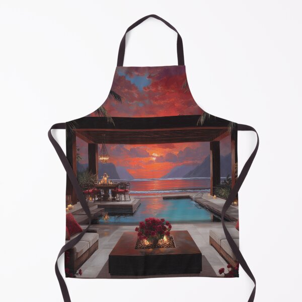 Item preview, Outdoor Terrace At Sunset designed and sold by Rtymer.