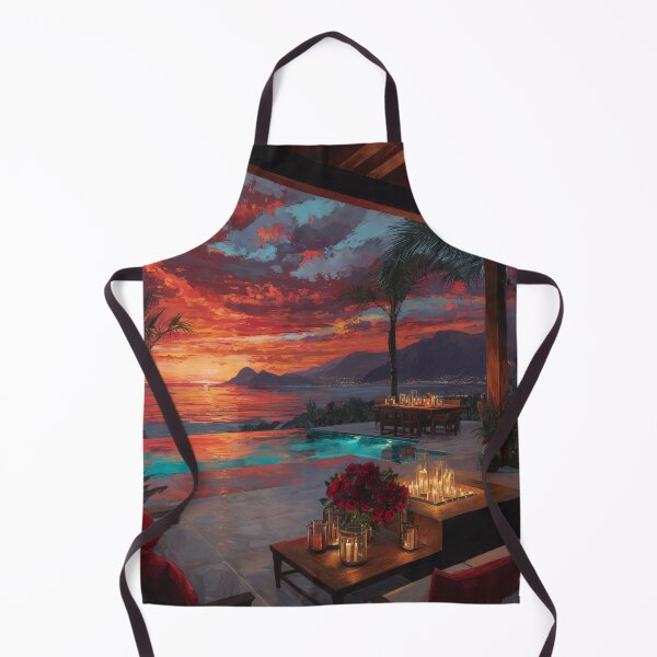 Item preview, Outdoor Terrace At Sunset designed and sold by Rtymer.