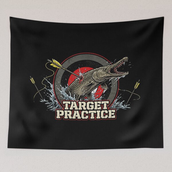 Item preview, Target Practice Bowfishing - Alligator Gar Arrow Strike Bullseye designed and sold by Georain.
