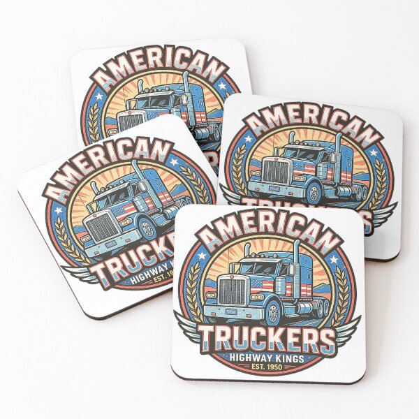 Item preview, American Truckers Highway Kings Vintage Semi Truck designed and sold by rich-moda.