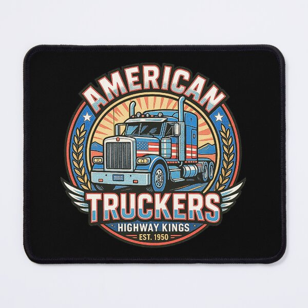 Item preview, American Truckers Highway Kings Vintage Semi Truck designed and sold by rich-moda.