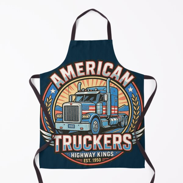 Item preview, American Truckers Highway Kings Vintage Semi Truck designed and sold by rich-moda.