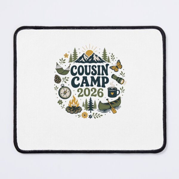 Item preview, Camping Adventure 2026 Mountain Camp Outdoor Graphic designed and sold by FormalDehyena.