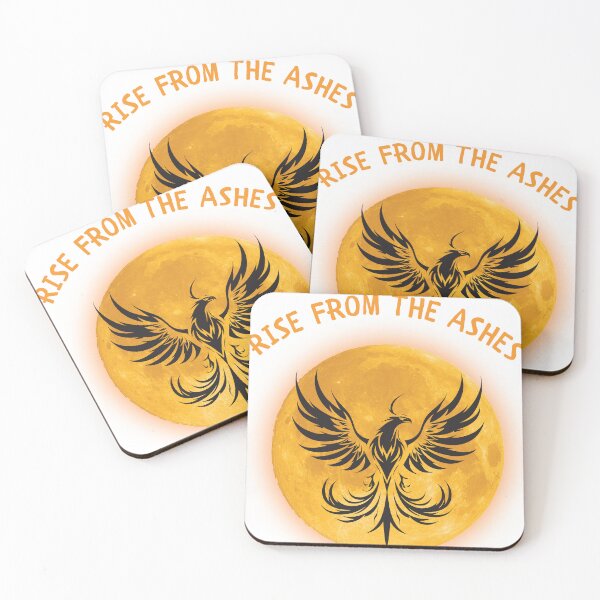 Item preview, Rise From The Ashes Phoenix Illustration designed and sold by AhmadAnnaPrints.