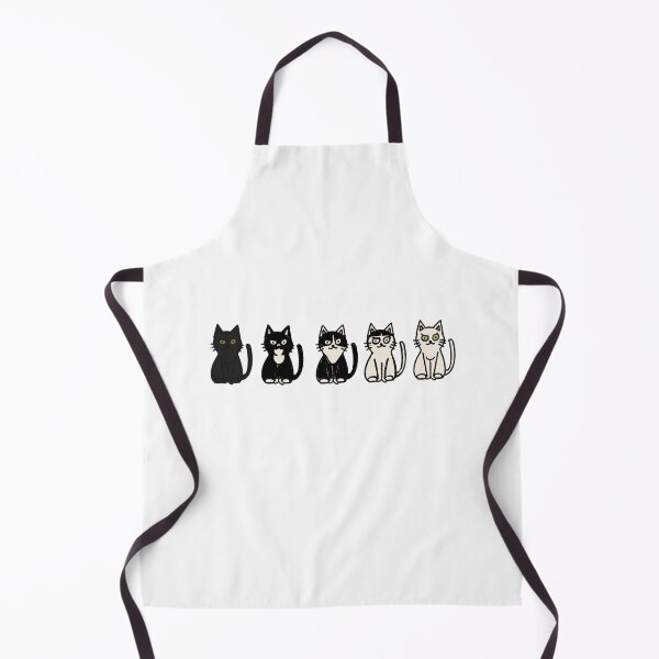 Item preview, Grumpy gradient / Black to White Cats designed and sold by Chibi-NumNum.