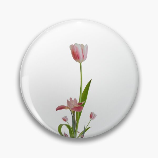 Item preview, Clean Botanical Pink Tulip Photo Composition designed and sold by Rozi A.S.
