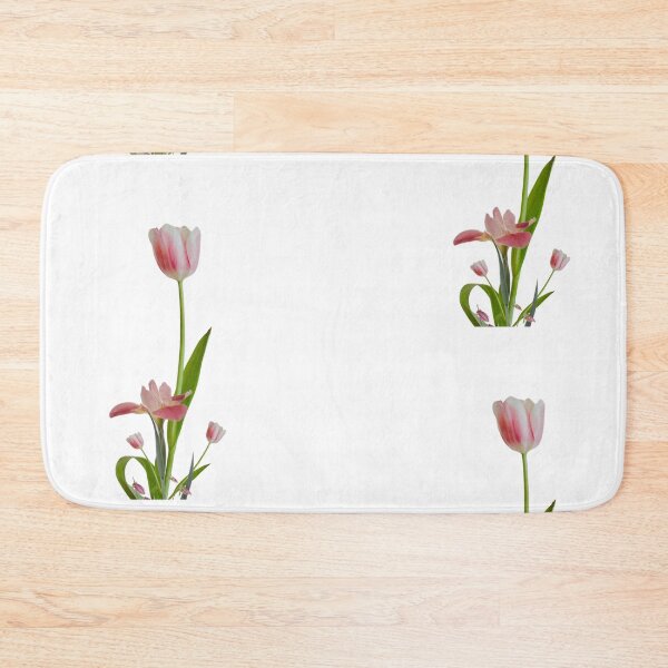 Item preview, Clean Botanical Pink Tulip Photo Composition designed and sold by Rozi A.S.