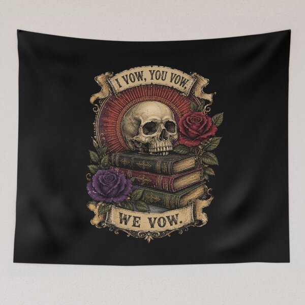 Item preview, gothic skull floral vintage occult art and roses designed and sold by FormalDehyena.