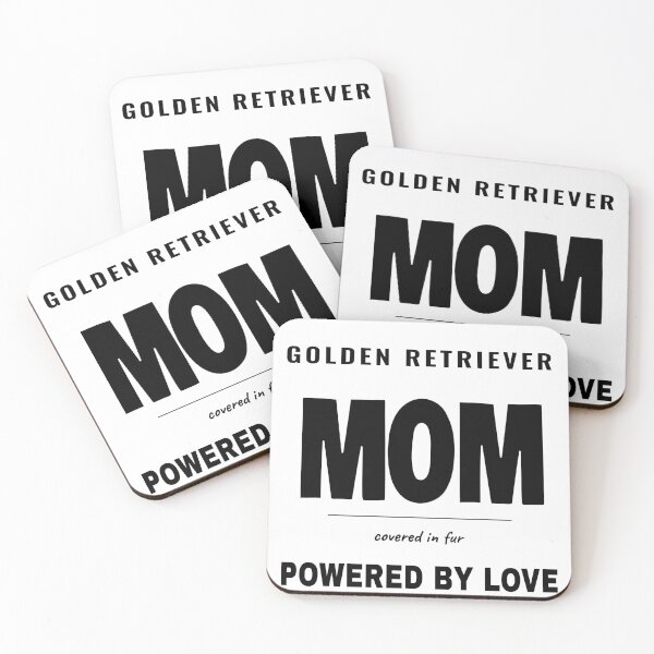 Item preview, Golden Retriever Mom Covered in Fur Powered by Love designed and sold by TheJustVibes.