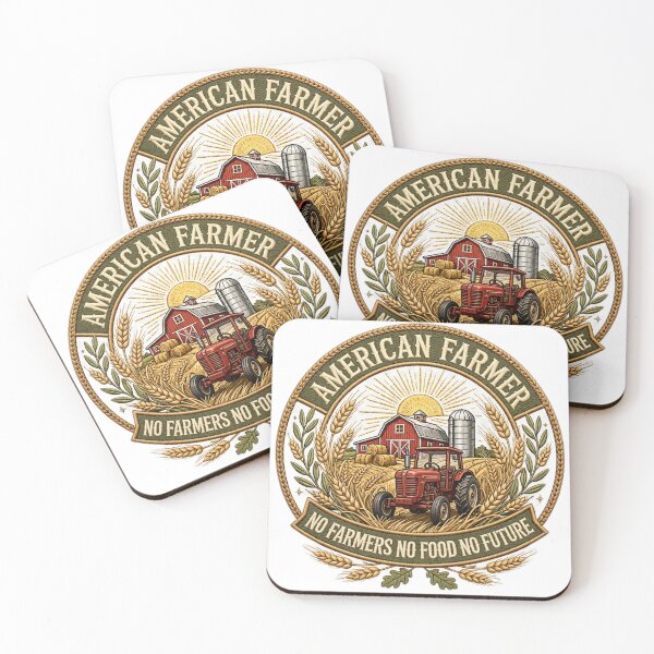 Item preview, American Farmer — No Farmers No Food No Future | Farming shirt design designed and sold by Donartpictures.