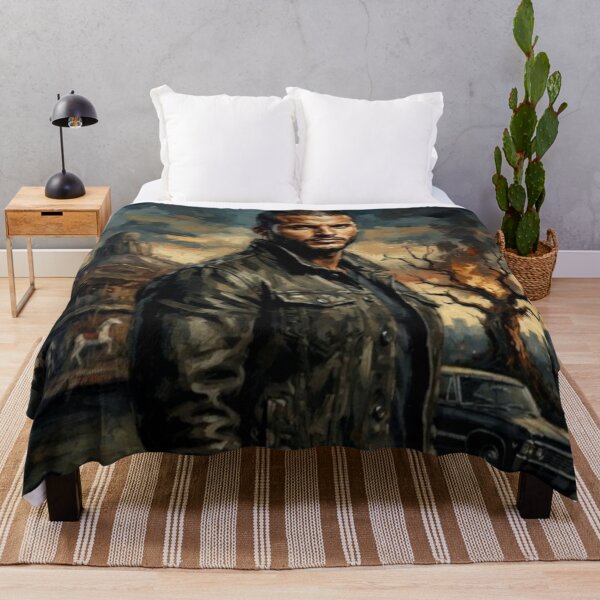 Item preview, American Gods Shadow Moon Urban Fantasy Thriller Tribute Art Poster designed and sold by Art's Diner.