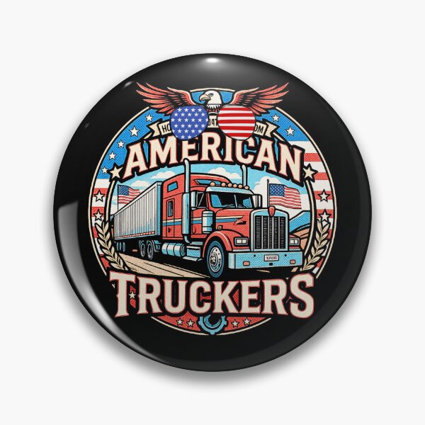 Item preview, American Truckers Highway Kings Vintage Semi Truck designed and sold by rich-moda.