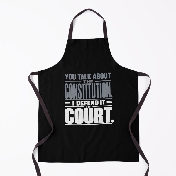 Item preview, You Talk About the Constitution, I Defend It in Court (Dark) designed and sold by SilcrowDesign.