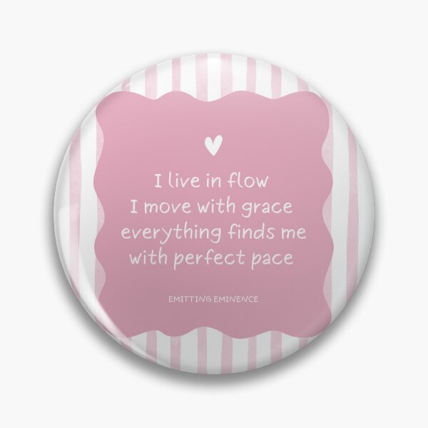 Item preview, Pink Flow Affirmation designed and sold by Emit Eminence.