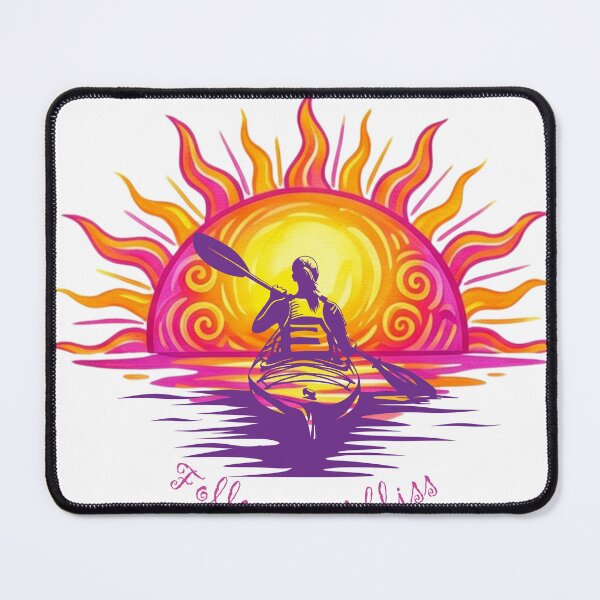 Item preview, Follow Your Bliss Kayak Girl designed and sold by South 500 Photography.