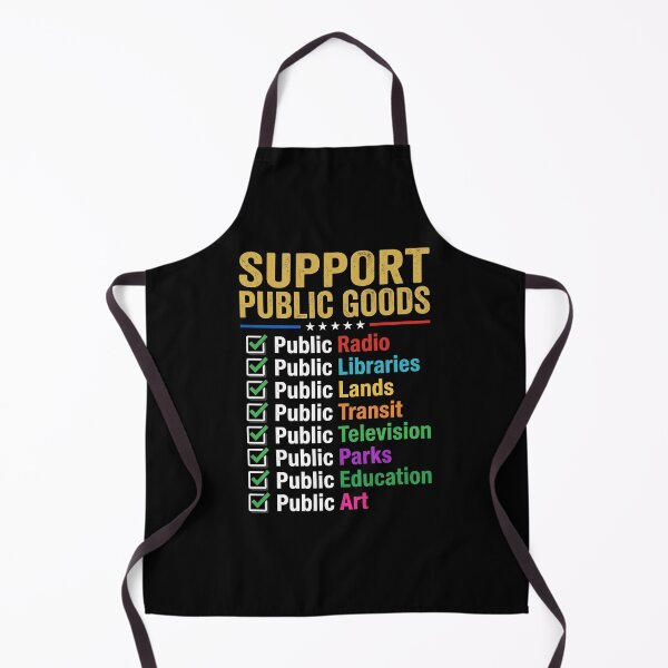 Item preview, Support Public Goods Public Services Community Advocacy designed and sold by SofenArt.