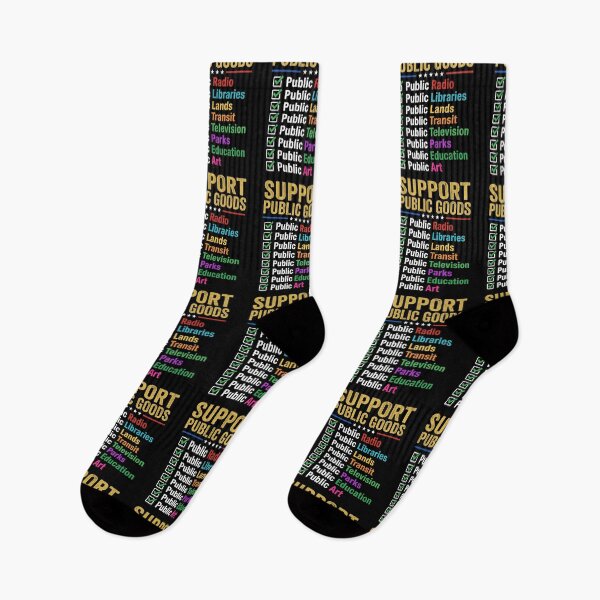 Item preview, Support Public Goods Public Services Community Advocacy designed and sold by SofenArt.
