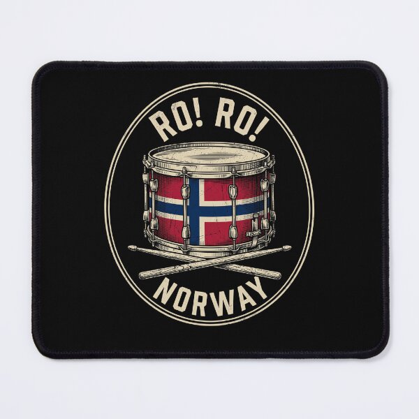 Item preview, Ro! Ro! Norway Norwegian Drummer Music Lover designed and sold by SofenArt.
