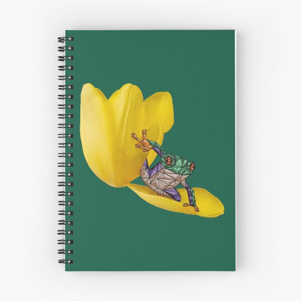 Item preview, Geometric Tree Frog On A Flower designed and sold by Hypedi.