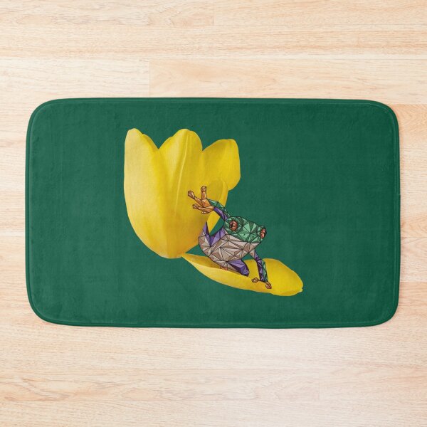 Item preview, Geometric Tree Frog On A Flower designed and sold by Hypedi.