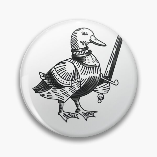 Item preview, Medieval Duck designed and sold by The Smith Twist.