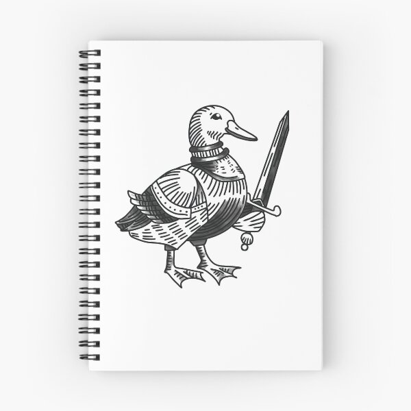 Item preview, Medieval Duck designed and sold by The Smith Twist.