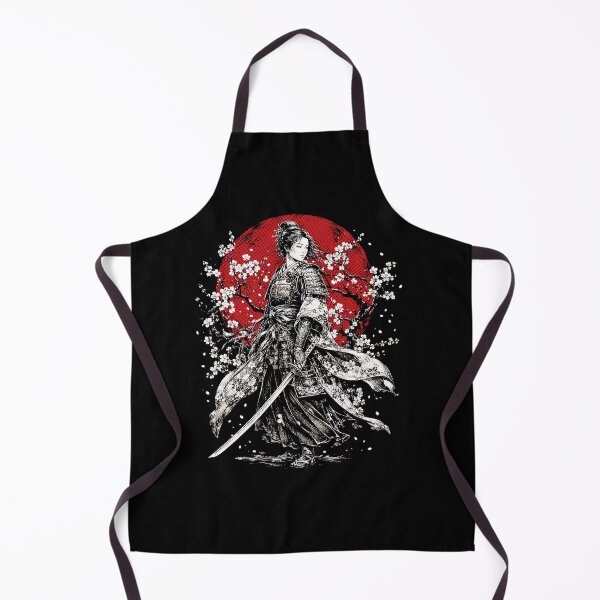 Item preview, Vintage Female Samurai Warrior - Japanese Warrior Woman - Samurai Girl designed and sold by SOUFIANE1991.