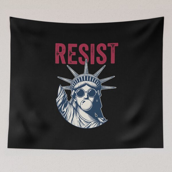 Item preview, Resist Political Activism Freedom Rights Protest designed and sold by SofenArt.