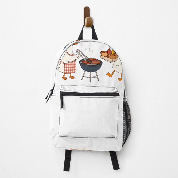 Item preview, Funny Hot Dog Goose BBQ Cookout Summer Foodie Humor Picnic designed and sold by VGAfanatic.