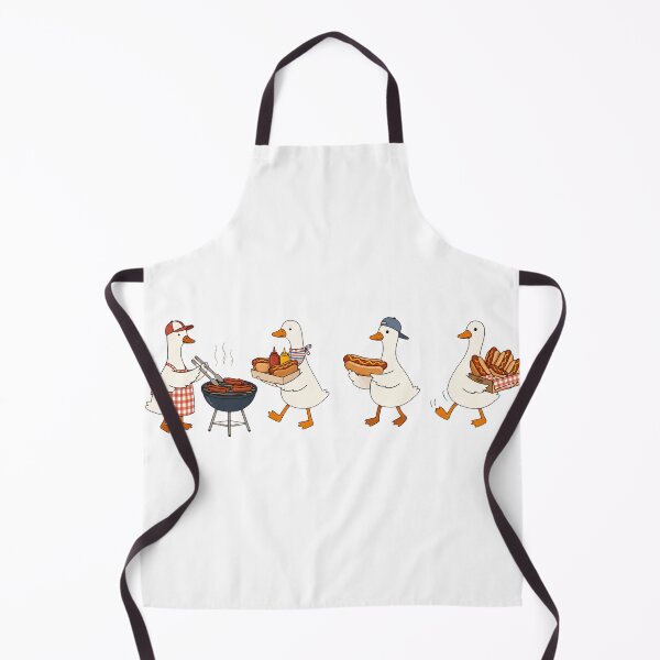 Item preview, Funny Hot Dog Goose BBQ Cookout Summer Foodie Humor Picnic designed and sold by VGAfanatic.