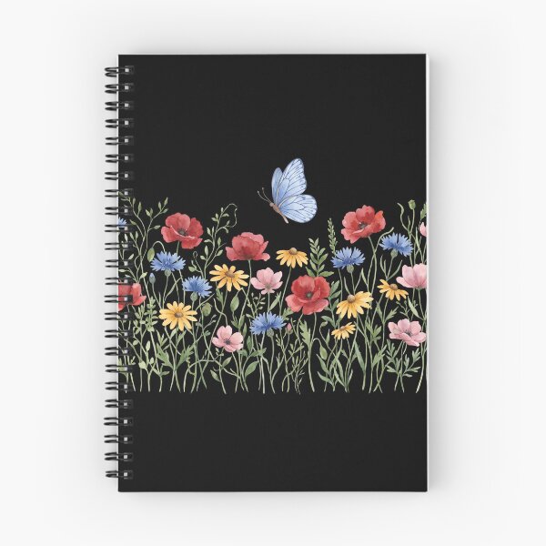 Item preview, Wildflower Garden Butterfly Floral Nature Lover designed and sold by SofenArt.