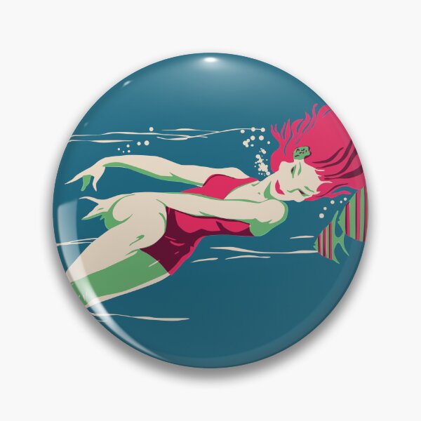 Item preview, Retro Florida Mermaid Swimming designed and sold by Scott Banks.
