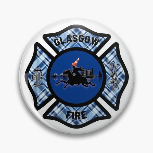 Item preview, Tartan Army Boston Maltese Cross - Glasgow Fire designed and sold by BerlinerKatzen.