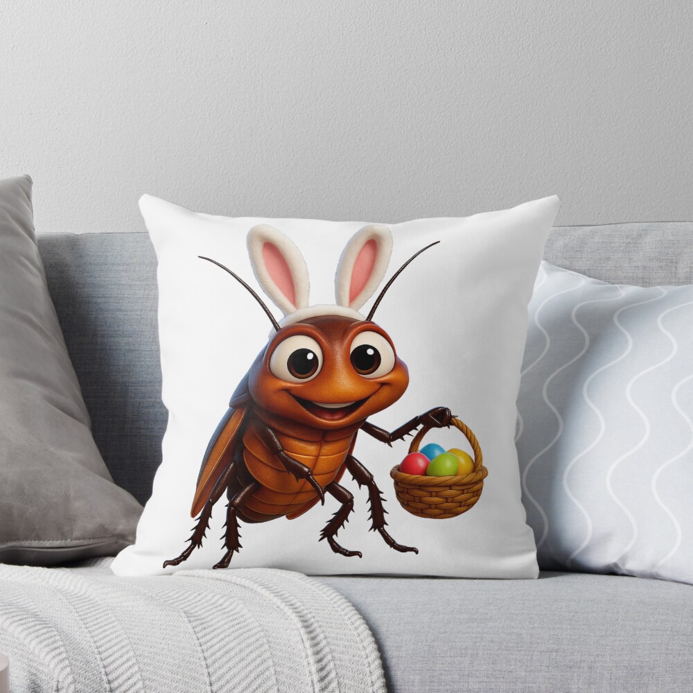 Item preview, Throw Pillow designed and sold by Sillytoe.