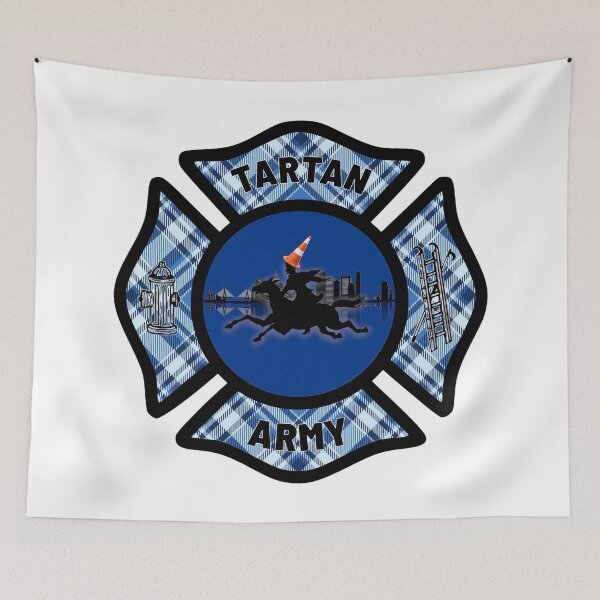 Item preview, Tartan Army Boston Maltese Cross - Tartan Army designed and sold by BerlinerKatzen.