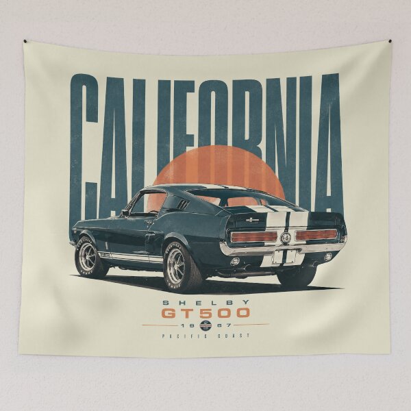 Item preview, 1967 Shelby GT500 California | Mid-Century Modern Vintage designed and sold by EdGraphy.