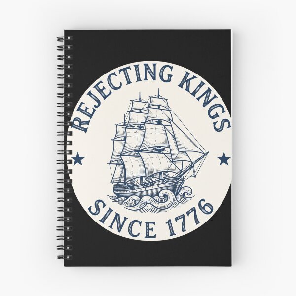Item preview, Rejecting Kings Since 1776 American Patriot Independence History designed and sold by SofenArt.