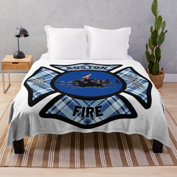 Artikelvorschau, Tartan Army Boston Maltese Cross - Boston Fire entworfen und verkauft von BerlinerKatzen.