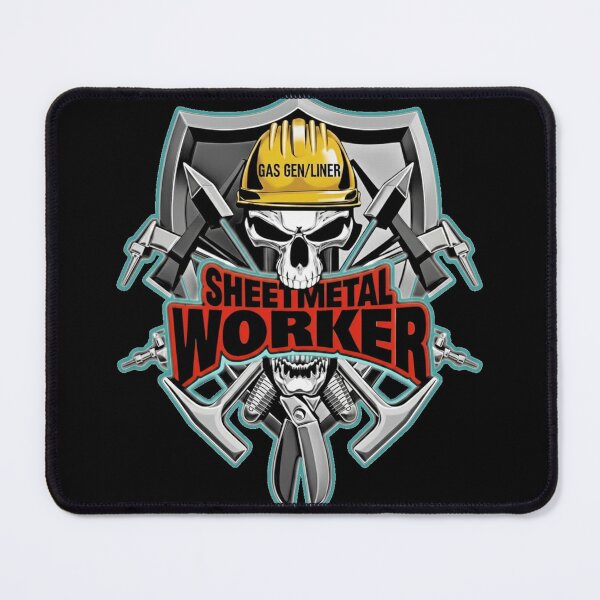 Item preview, Skull Sheet Metal Worker designed and sold by SartoYa.