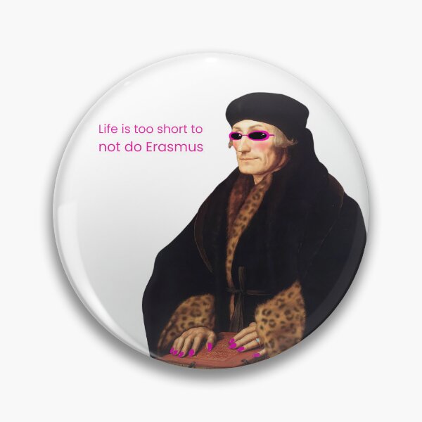 Item preview, Erasmus Life Sticker designed and sold by itsmadebyedu.