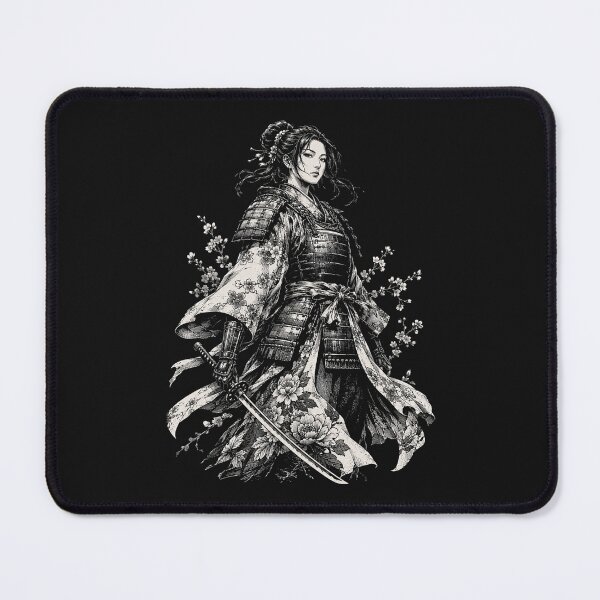 Item preview, Vintage Female Samurai Warrior - Japanese Warrior Woman - Samurai Girl designed and sold by SOUFIANE1991.