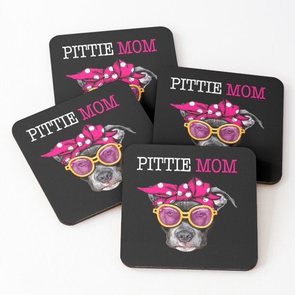 Item preview, Pittie Mom Pitbull Dog Lovers Mothers Day Gift T-shirt Women designed and sold by Kaysmith233.