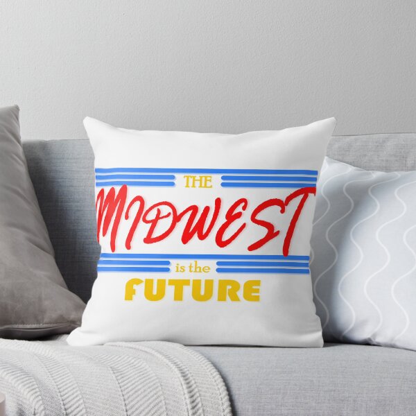 Item preview, The Midwest is the Future - 1980s or 1990s Retro T-Shirt designed and sold by HoganHandmade.